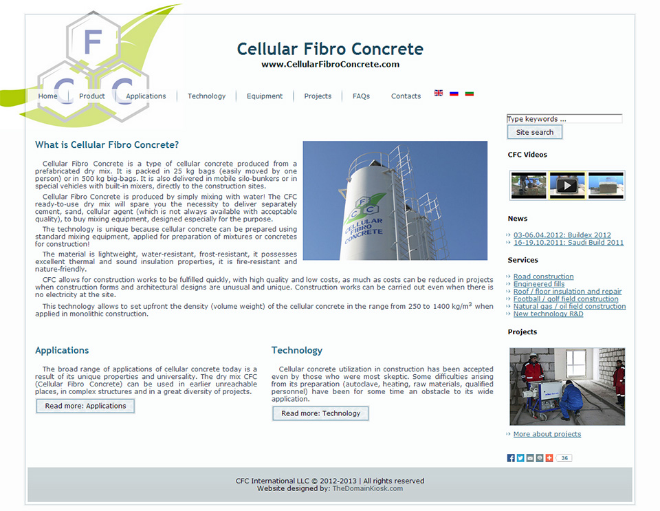 WWW.CELLULARFIBROCONCRETE.COM IGNORED!